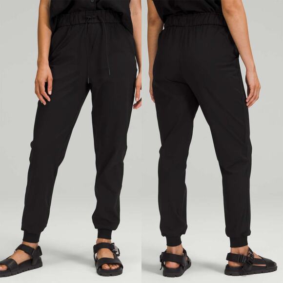 Lululemon Stretch High Rise Jogger Black - Picture 1 of 10